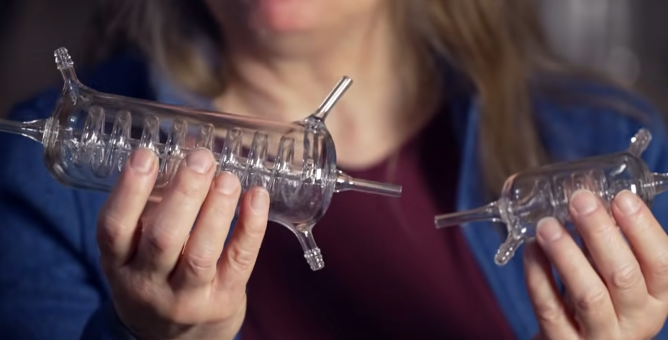 Glassblown scientific instruments